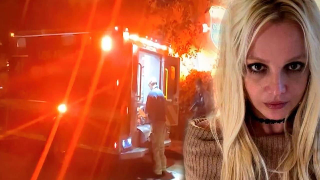 Ambulanza chiamata per Britney, lei sbotta: “Usano delle controfigure”
