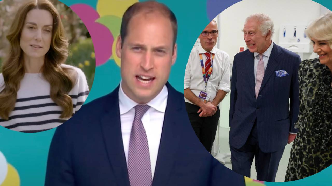 William sulle condizioni di Kate, mentre Re Carlo parla del suo cancro